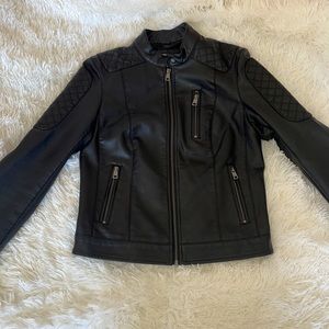 Levi’s faux leather jacket- Size medium